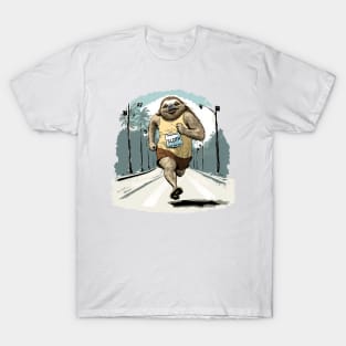 Sloth Running T-Shirt